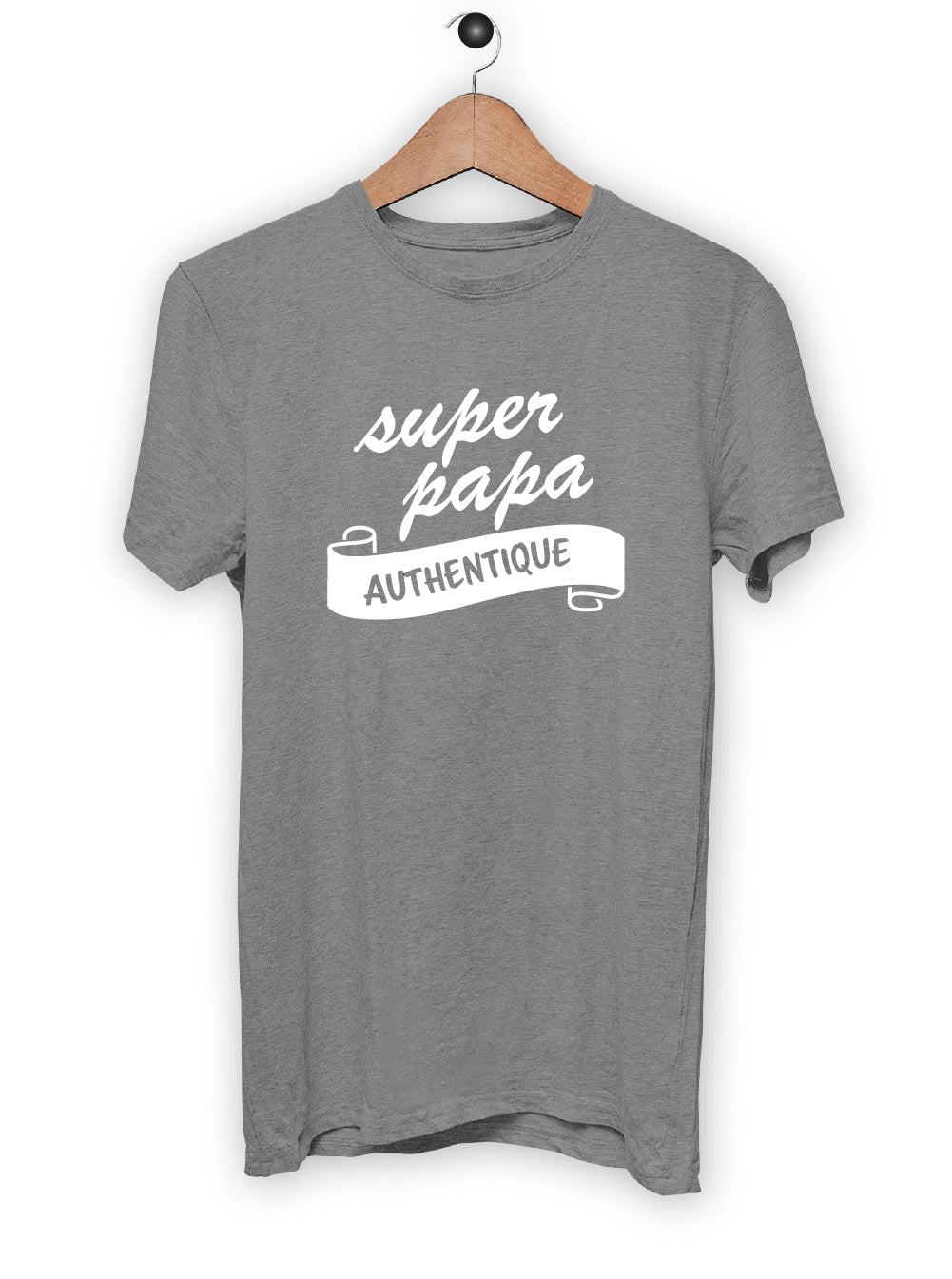 T-Shirt "SUPER PAPA AUTHENTIQUE"