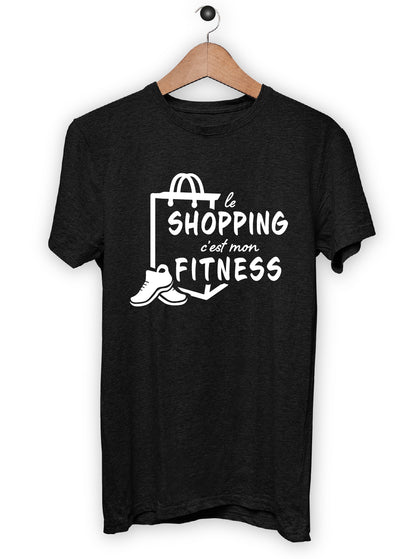 T-Shirt "SHOPPING C'EST MON FITNESS"