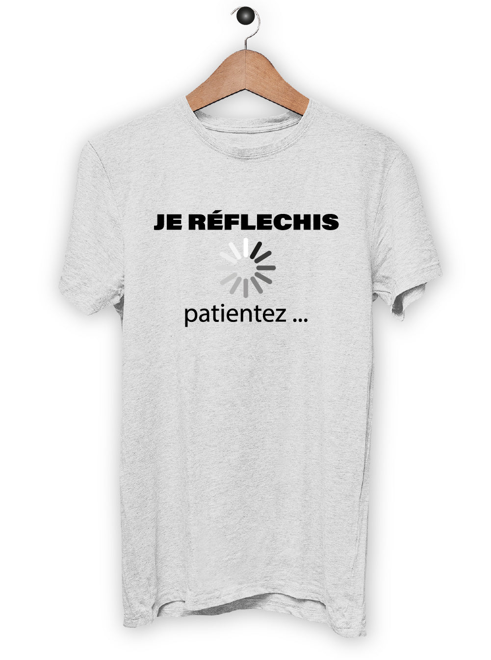 T-Shirt "JE REFLECHIS"