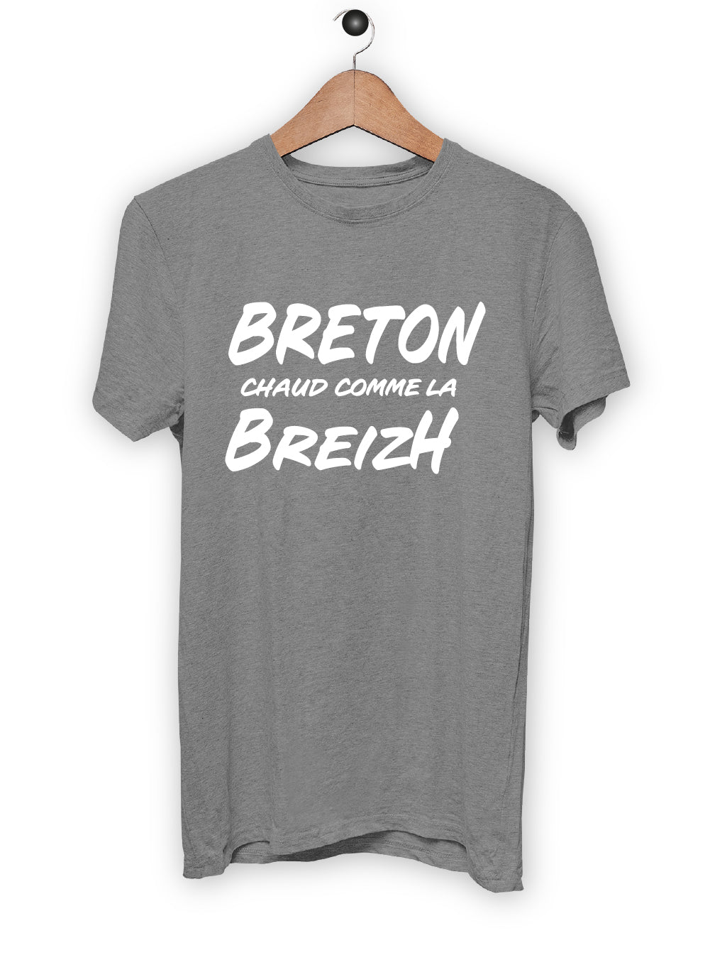 T-Shirt "BRETON CHAUD COMME LA BREIZH"