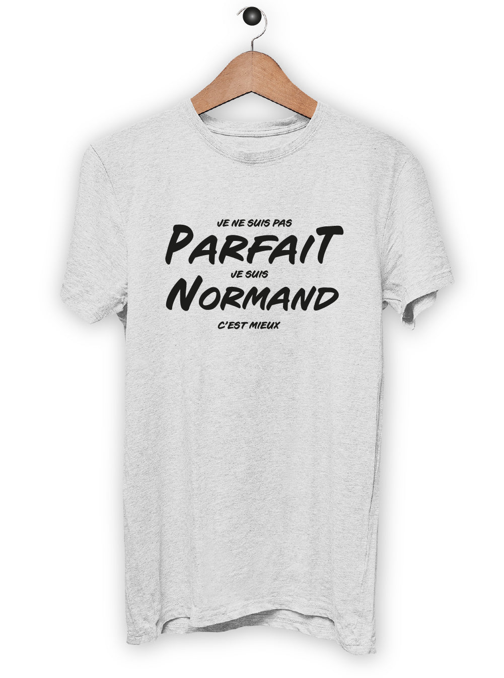 T-Shirt "JE NE SUIS PAS PARFAIT JE SUIS NORMAND"