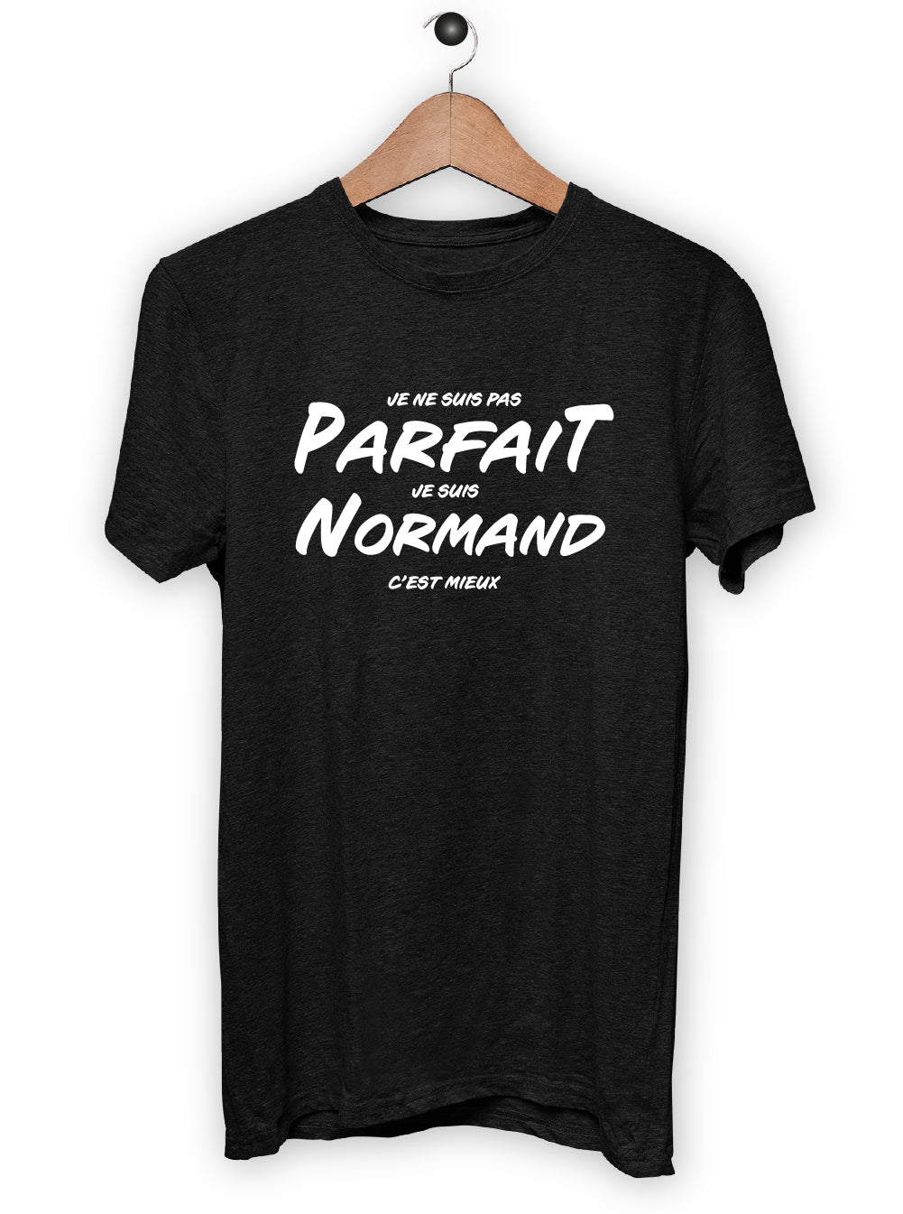 T-Shirt "JE NE SUIS PAS PARFAIT JE SUIS NORMAND"