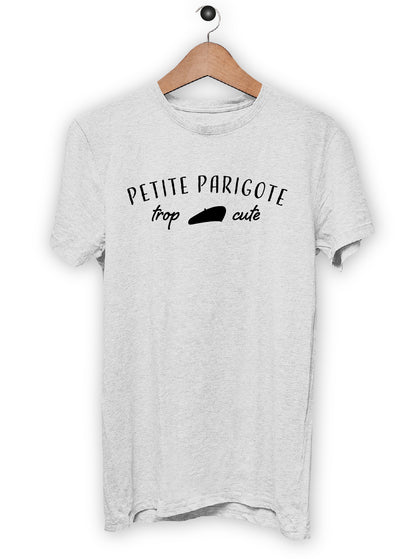T-Shirt "PETITE PARIGOTTE TROP CUTE"