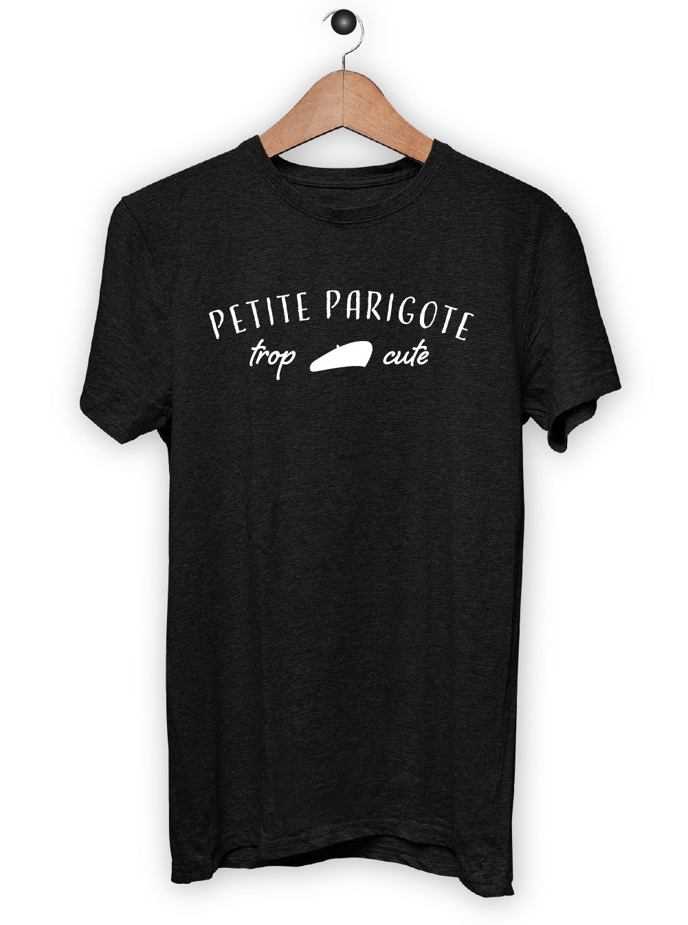 T-Shirt "PETITE PARIGOTTE TROP CUTE"