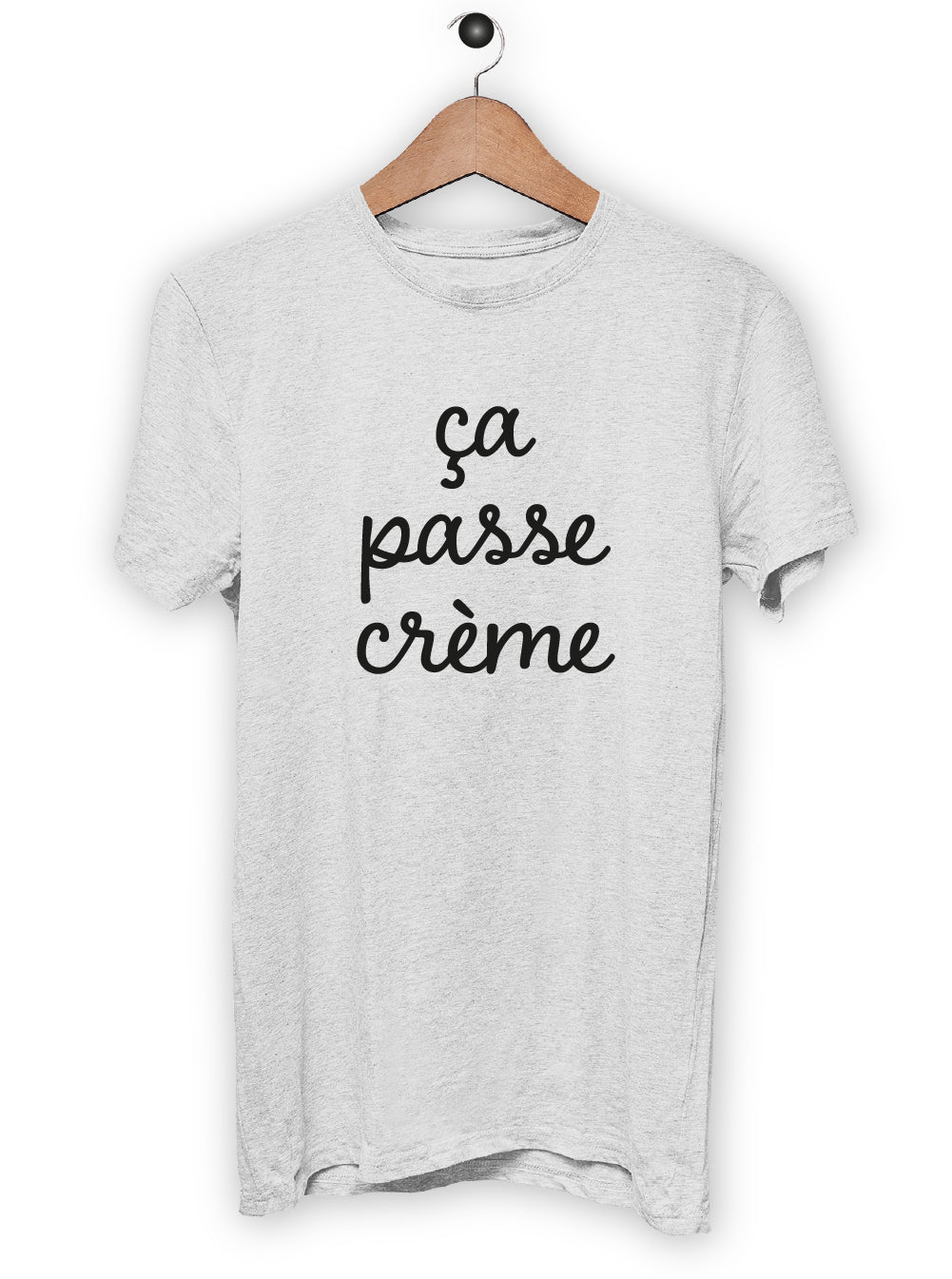 T-Shirt "ÇA PASSE CRÈME"