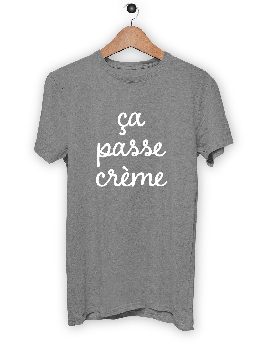 T-Shirt "ÇA PASSE CRÈME"